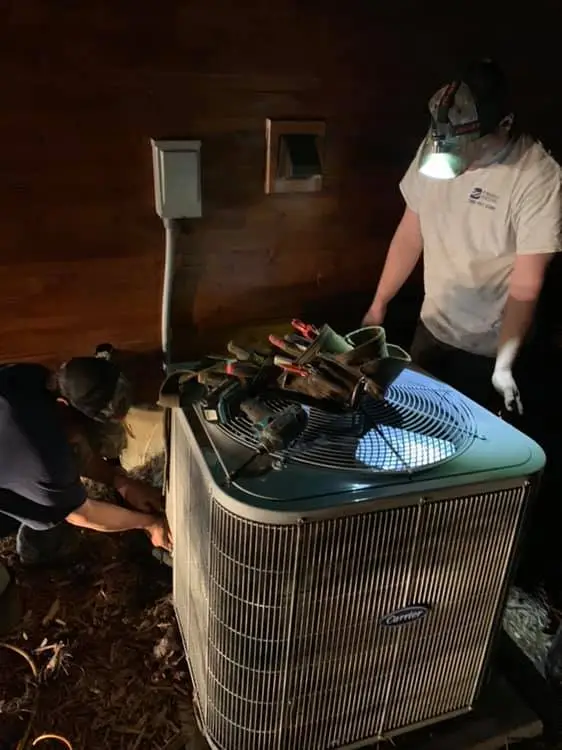 carriage heating and cooling